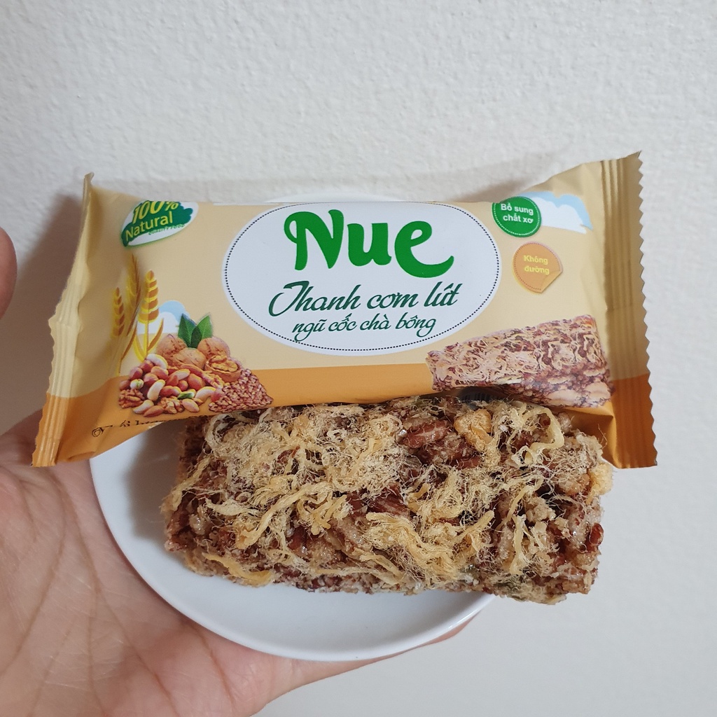 Thanh Cơm Gạo Lứt Ngũ Cốc Chà Bông - Ngũ Cốc Rong Biển - Healthy ăn kiêng ít Calo thơm ngon