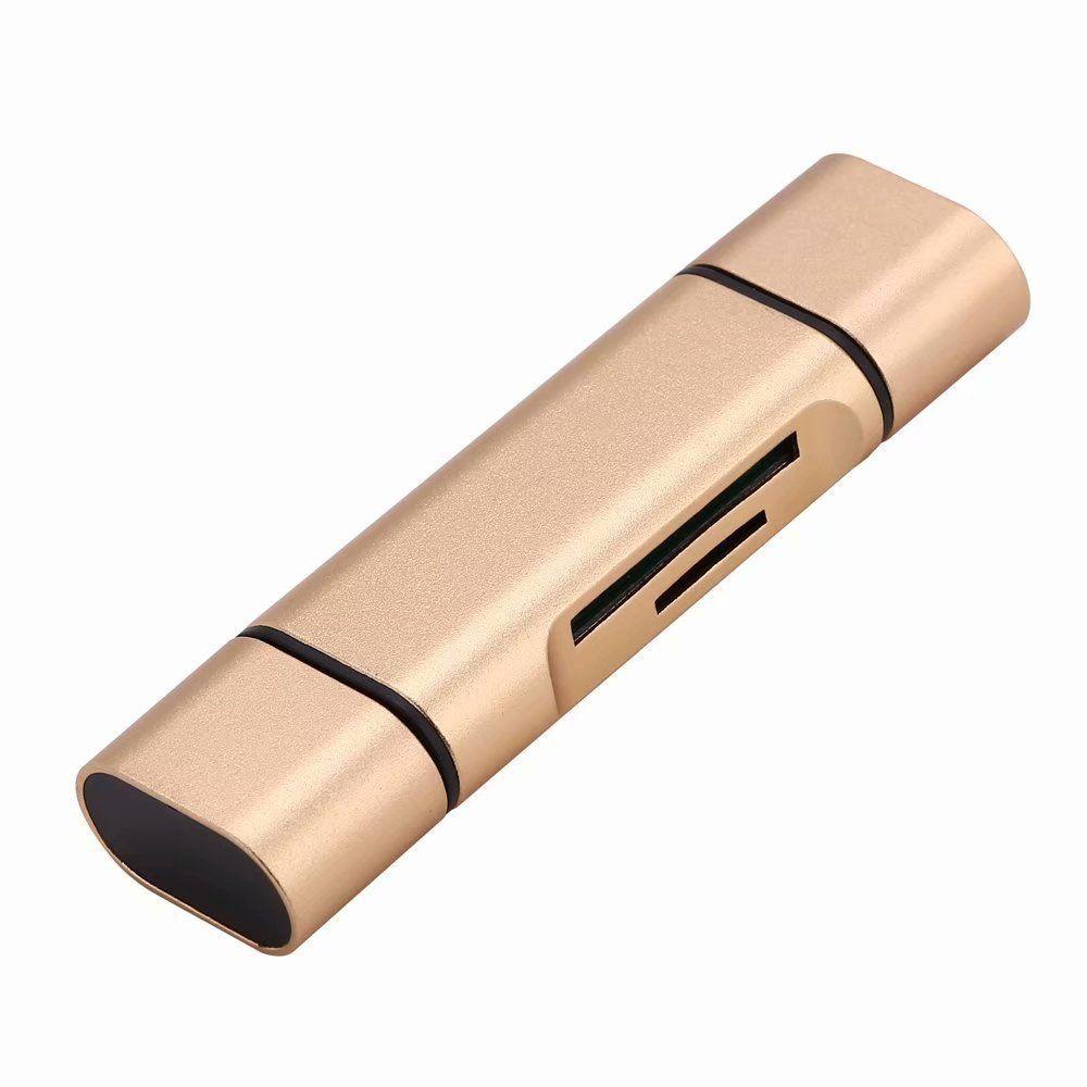 Đầu Đọc Thẻ Nhớ Đa Năng 3 Trong 1 Type C