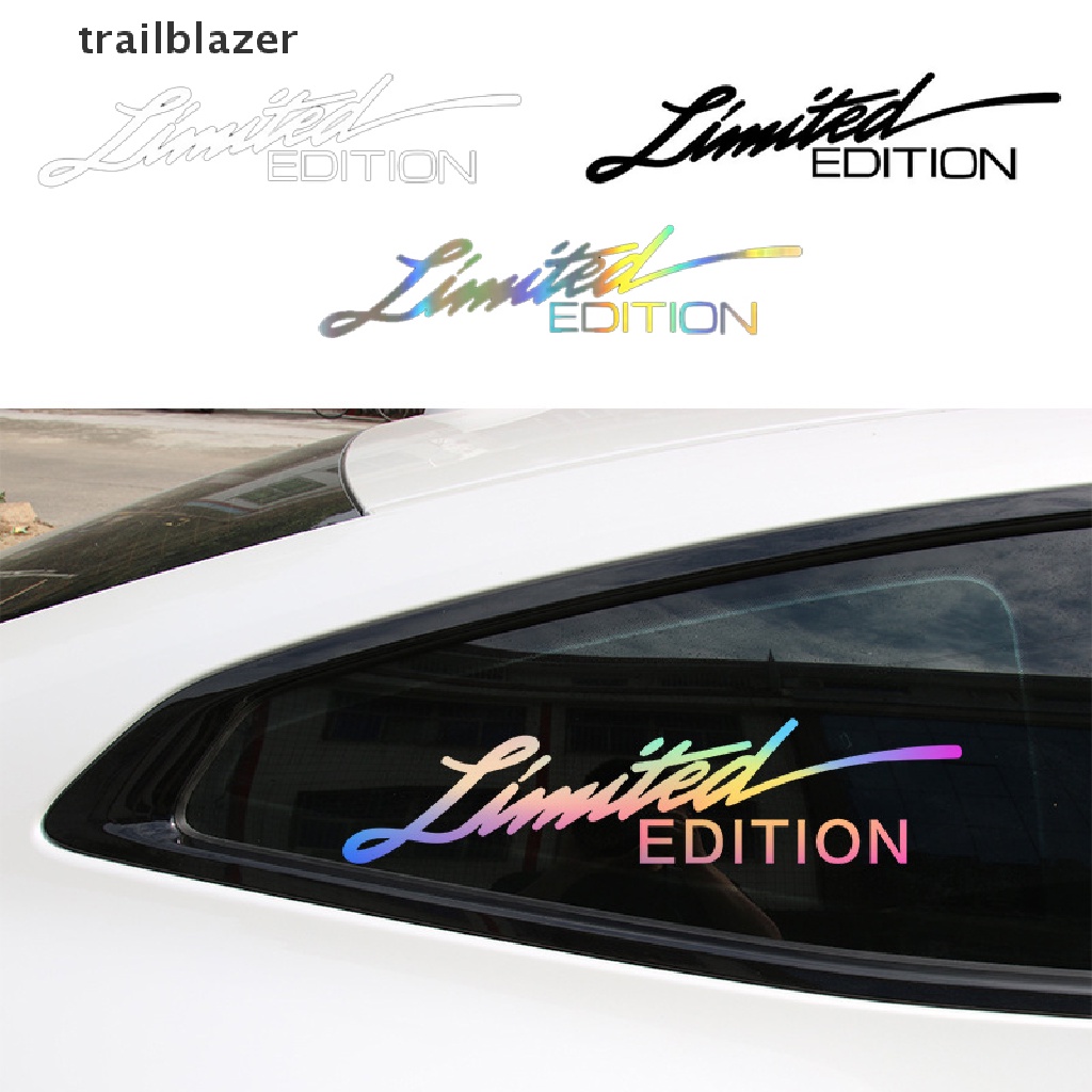 1 Cặp Miếng Dán Phản Quang Hình trailblazer Trang Trí Xe Hơi Suzuki Honda Lada Toyota UIO
