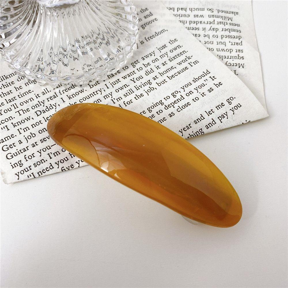 Kẹp Tóc Đuôi Ngựa Bằng Acetate Chống Trượt Thời Trang