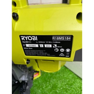 máy cắt góc Ryobi 18v R18MS184