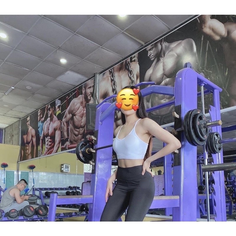 Áo Lót Thể Thao Tập Gym Yoga Nữ - Áo Bra Thể Thao NK Cổ Tim Form Đẹp Màu Cực Tây