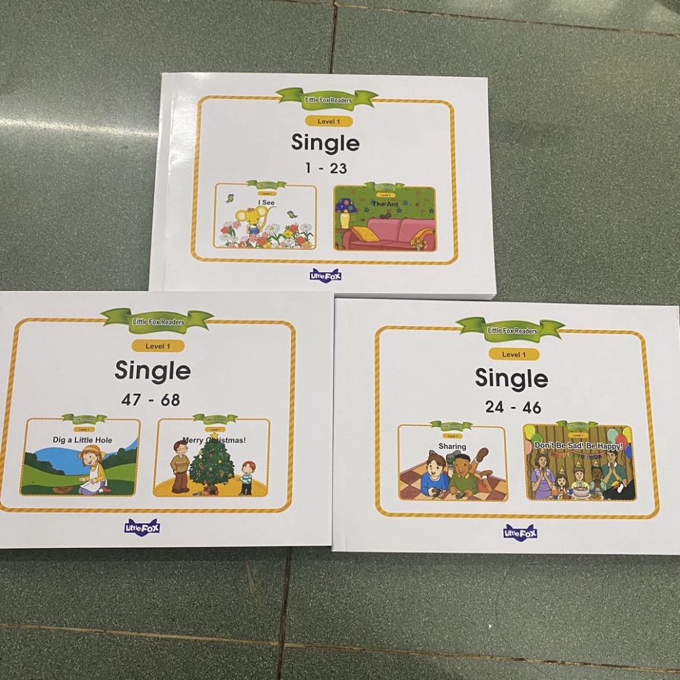 [Bán thanh lí] Little fox single stories level 1 (3q--1 - 68 truyen)