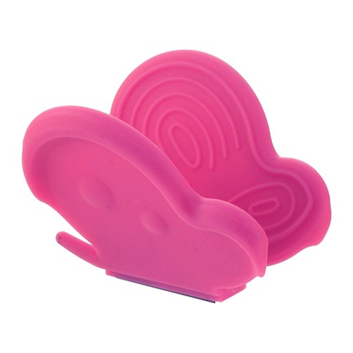 Lót tay silicone hình bướm Richell - Hồng