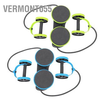 Vermont055 đai tập bụng đa năng kéo dây căng cơ bụng bánh xe tập gym thiết bị thể dục