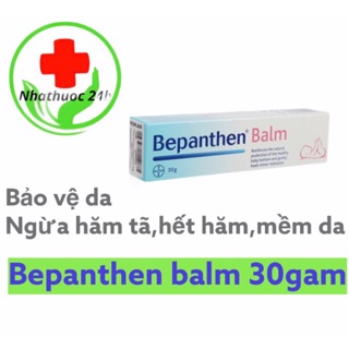 Kem hăm Bepanthen Balm - Bảo vệ da, ngừa hăm tã, dưỡng ẩm (Tub 30g)