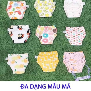 Quần Tập Bỏ Bỉm 6 Lớp Hàng Việt Nam Cao Cấp GOODMAMA Dành Cho Bé 3-17Kg