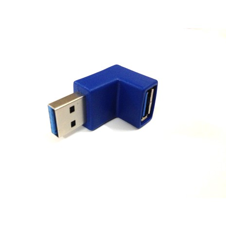 Đầu đồi nối dài USB 3.0 Unitek loại đầu thẳng YA 019 , loại đầu bẻ góc cong 90 độ YA 020