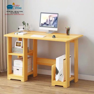 Bàn làm việc (90*40*72cm), Gỗ MDF phủ melamin chống thấm (Màu trắng cổ)