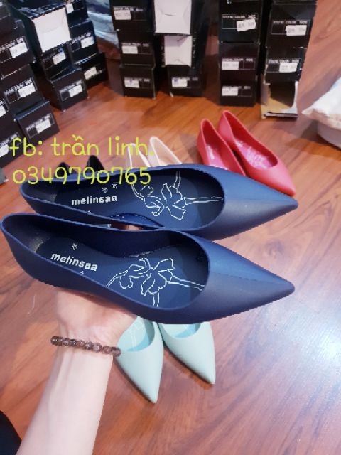 Giày nhựa melinsaa 5 màu qc | BigBuy360 - bigbuy360.vn