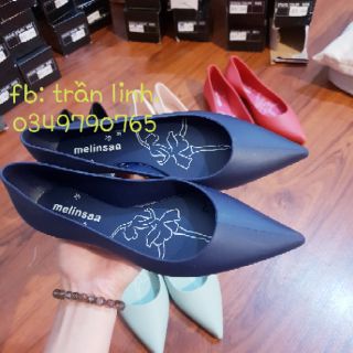 Giày nhựa melinsaa 5 màu qc