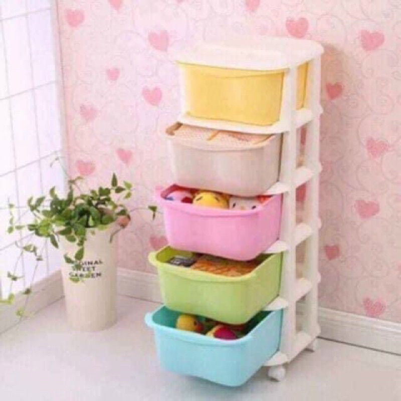 TỦ ĐA SẮC 5 TẦNG 5 MÀU