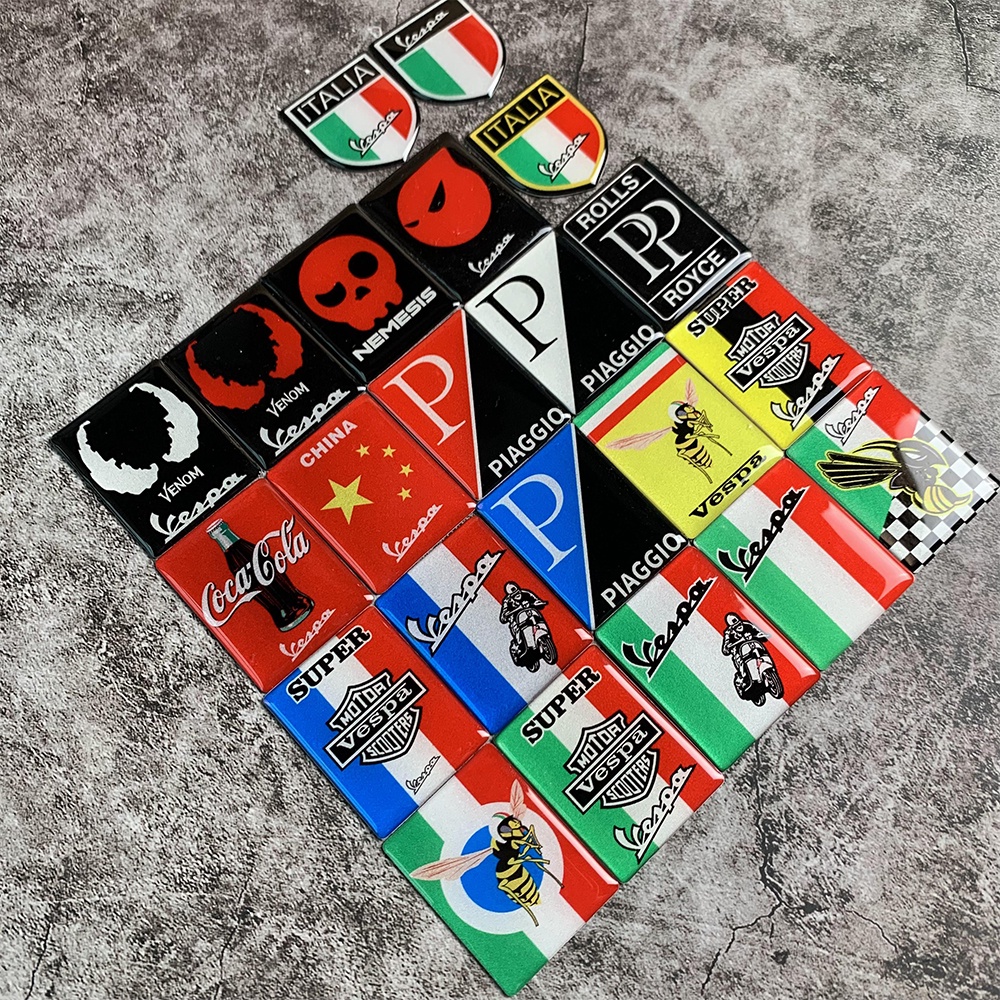 Miếng Dán Epoxy Mềm Mại Trang Trí Cho Xe Vespa Spring Sprint 150 Vespa GTS300