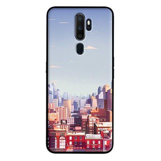 Ốp Lưng A5 2020, A9 2020 - Tranh Thành Phố