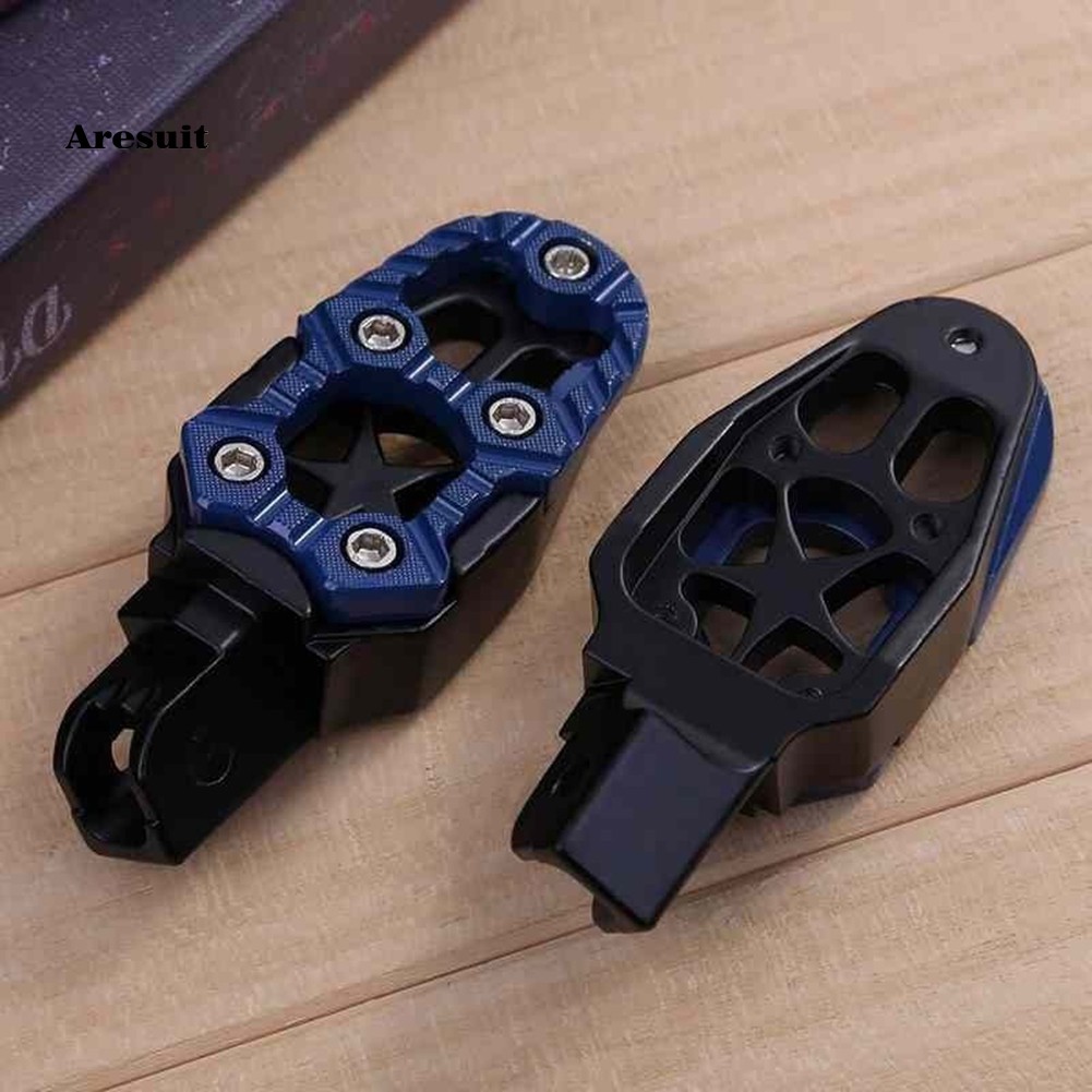 Set 2 Gác Chân 8mm Bằng Kim Loại Cho Xe Mô Tô Địa Hình