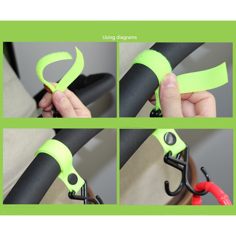 Móc Treo Đồ Gắn Xe Đẩy Em Bé