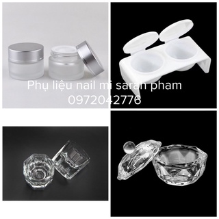 Hủ Đựng liqid ,rửa cọ