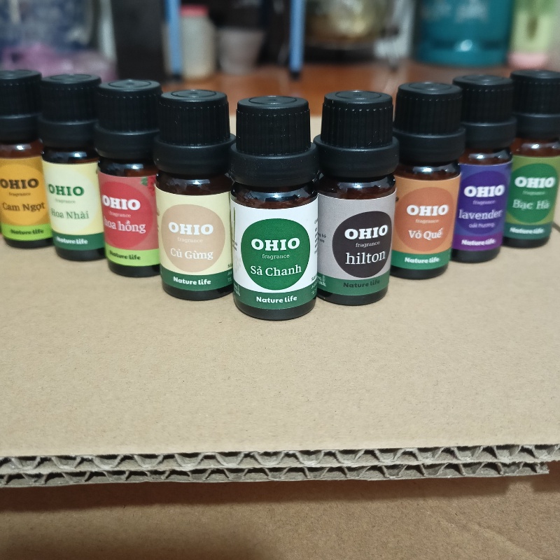 Tinh dầu thiên nhiên tạo hương thơm, khử mùi phòng dung tích 10ml