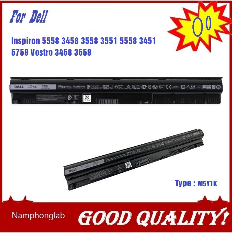Pin Dell Inspiron 15 5555 5558 5559 3552 3558 3567 14 3451 3452 3458 5458 17 5755 5758 5759