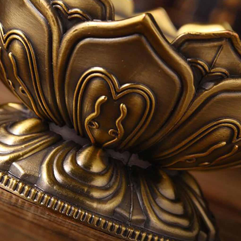 Đế Đốt Trầm Hương Handmade Bằng Hợp Kim Phong Cách Trung Hoa Cổ Điển