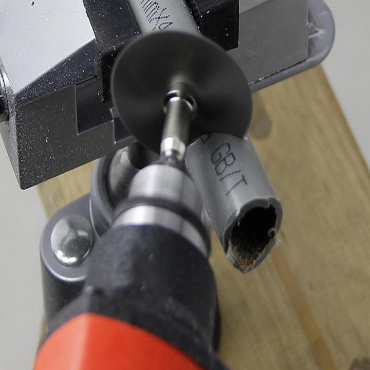 lưỡi cắt gỗ mini cho máy khoan - đĩa cắt gỗ mini (6 đĩa cắt + 2 trục)