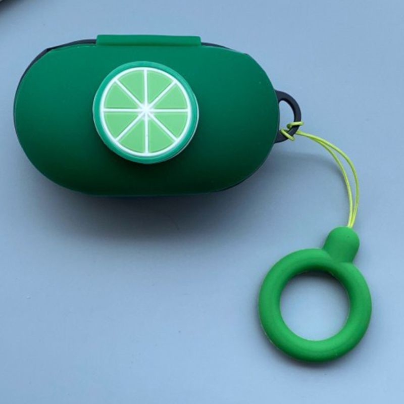 Vỏ Bảo Vệ Hộp Sạc Tai Nghe Buds / Buds + Họa Tiết Trái Cây Bằng Silicone