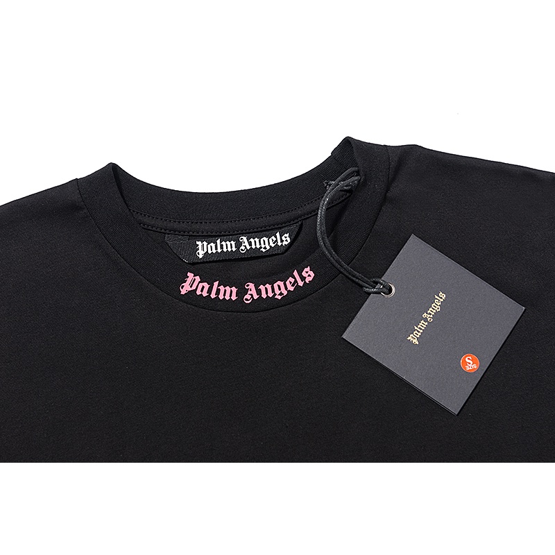 Áo Thun Tay Ngắn Cổ Tròn In Chữ Lớn Sau Lưng Phong Cách Đường Phố Cho Nam Và Nữ