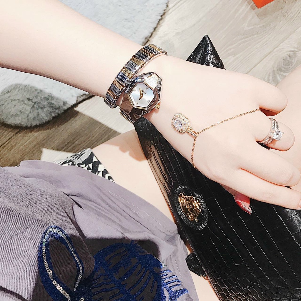 Đồng hồ đeo tay nữ, đồng hồ nữ auth MISS FOX thiết kế rắn cực kỳ độc đáo, siêu sang chảnh, phong thủy tiền tài cho nữ
