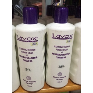 Oxy trợ nhuộm Lavox 1000ml