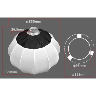 Softbox cầu 85cm