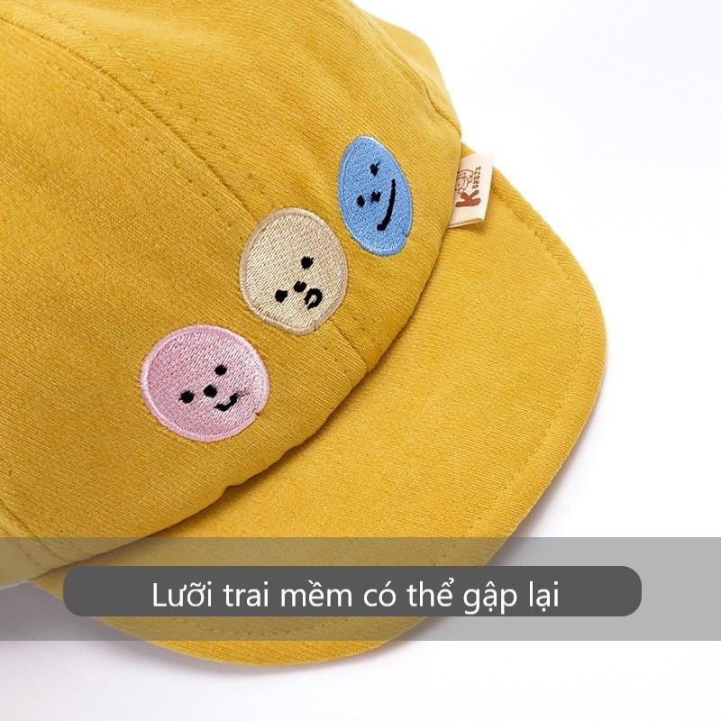 Mũ Lưỡi Trai Mềm Cho Bé Trai, Bé Gái Cho Bé Từ 5-24 Tháng - Mũ Trẻ Em Mùa Hè - Timikid Store