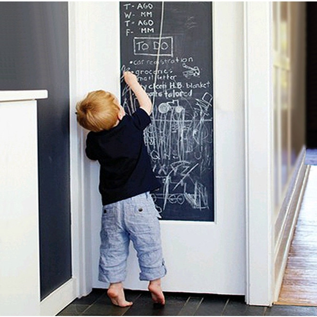 Bảng Đen Dán Tường Có Thể Xóa Được Kích Thước 45*100/ 45*200cm