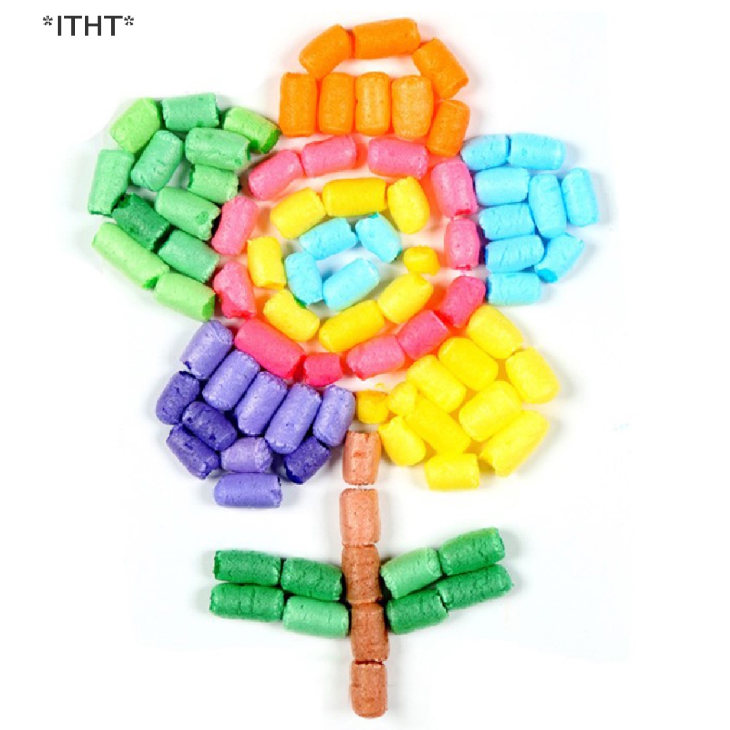 Bộ 500 Hạt Nhựa Đồ Chơi Xây Dựng Dành Cho Trẻ Em