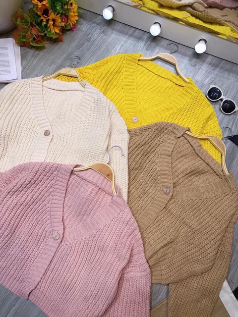 Áo cardigan 1 cúc siêu hot mã 453