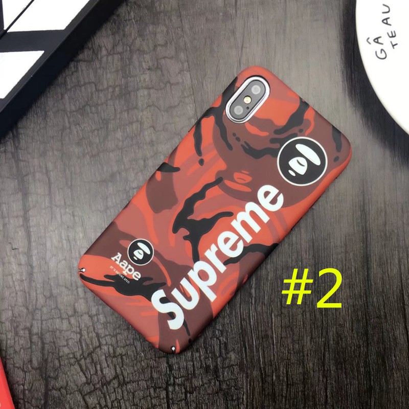 Ốp điện thoại chữ Supreme dạ quang độc đáo cho iPhone 11 Pro Max Xs XR 6/6s/6p/6sp/7/7p/8/8p/X