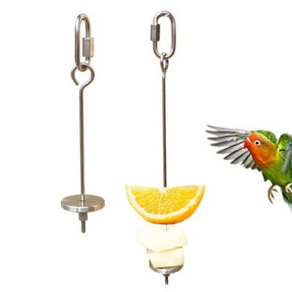 Móc hoa quả, ngô, rau củ quả cho vẹt ăn