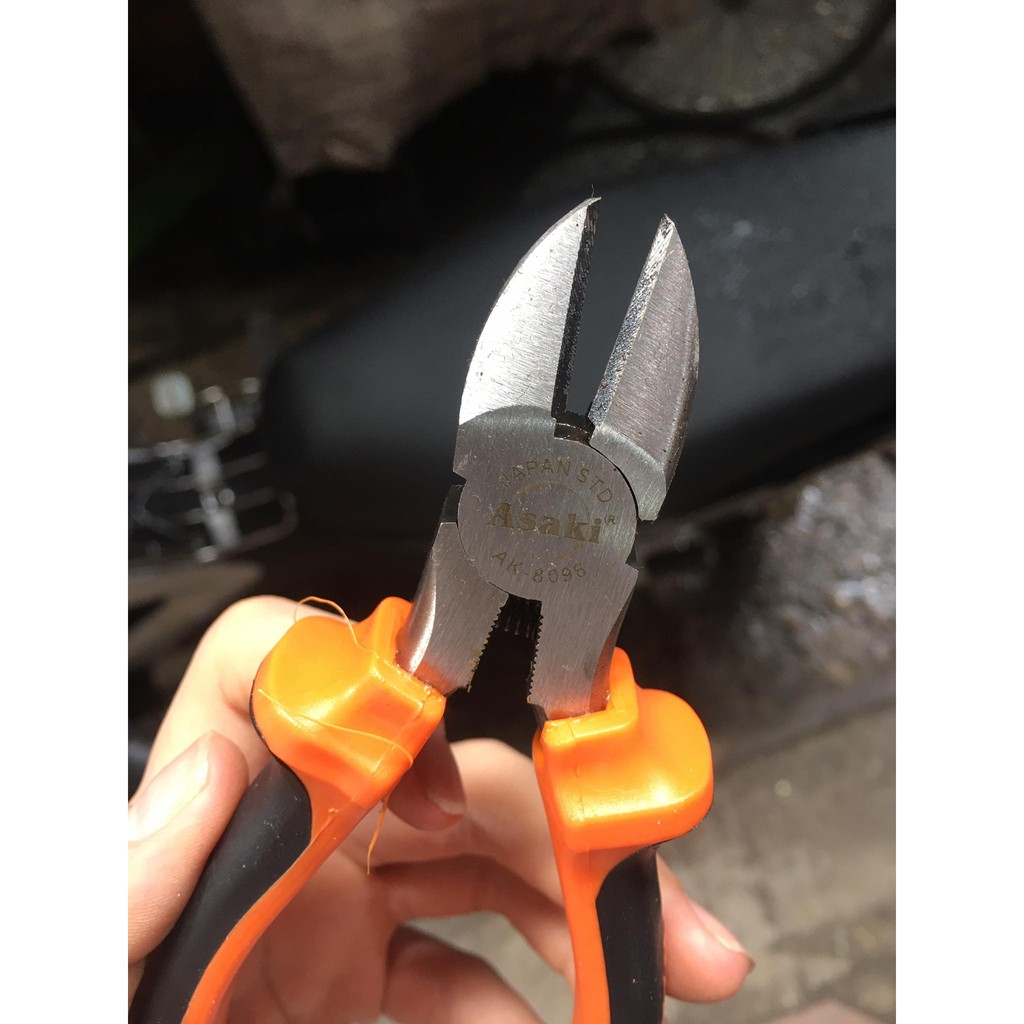 Kìm Cắt Asaki 8/6 Inch Cao Cấp