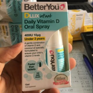 D3 Dlux dạng xịt cho bé