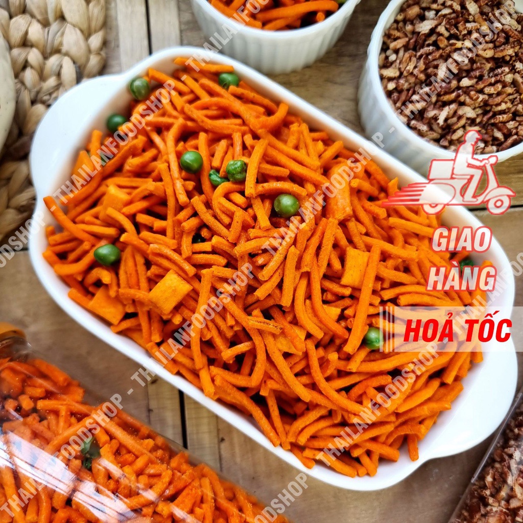 Bim Bim Que Đậu Hà Lan Lon 350gr
