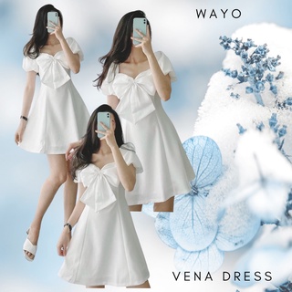 [Vena Dress] Đầm WAYO thắt nơ tiểu thư xinh đẹp