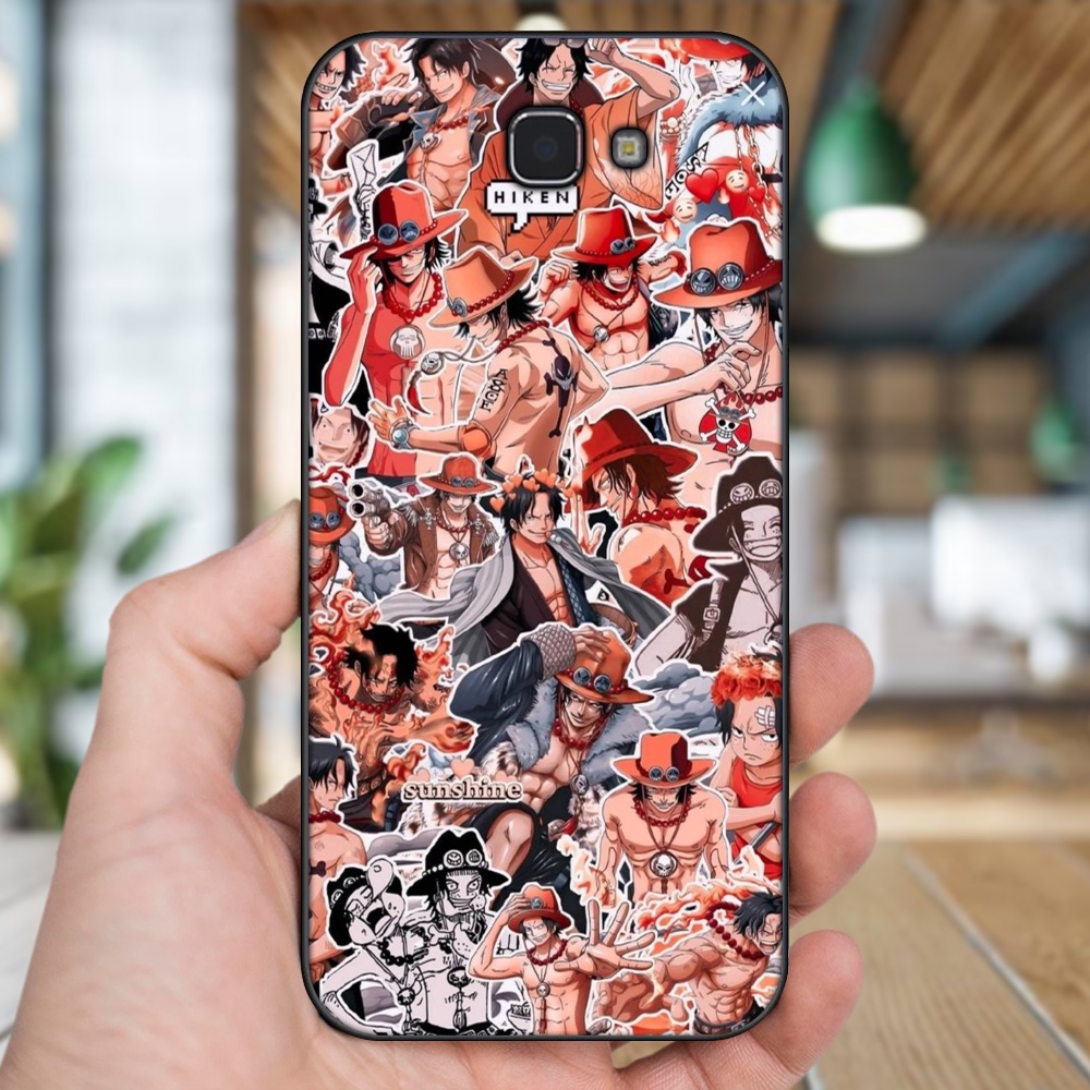 Ốp lưng Samsung J5 Prime, J7 Prime viền đen in hình Ace One Piece