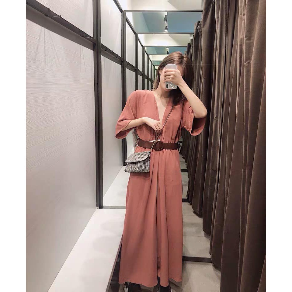 Bộ jumpsuit dư xịn sang chảnh - kèm belt 1 màu