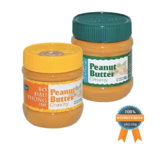 Bơ Đậu Phộng Hạt Golden Farm 340g