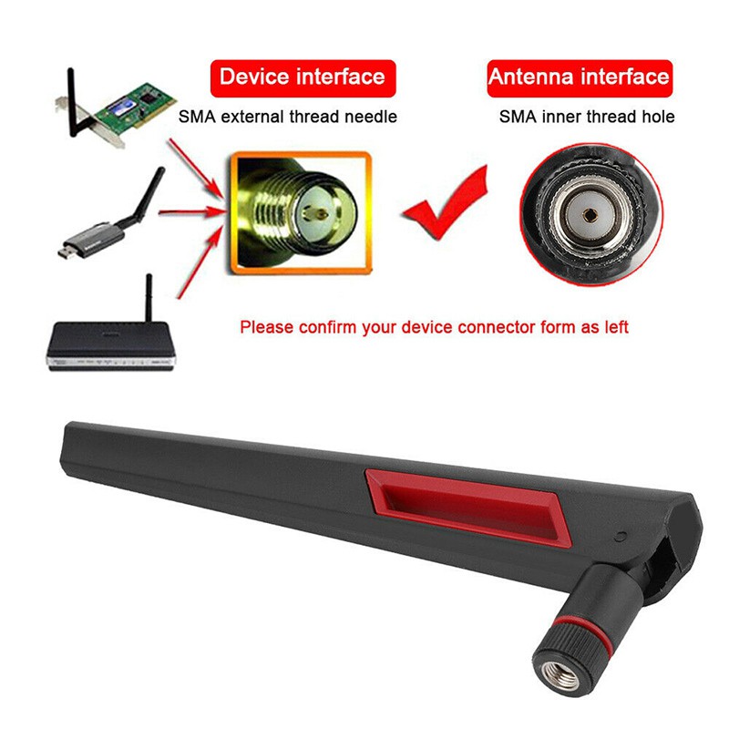 Ăng Ten Wifi 10dbi Rp-Sma 2.4ghz / 5ghz Cho Bộ Định Tuyến Không Dây Ip Mera Asus | BigBuy360 - bigbuy360.vn
