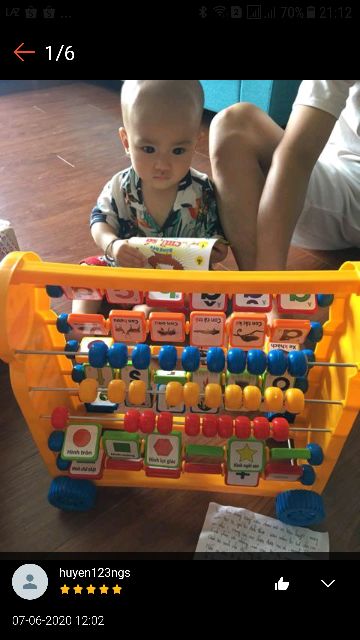 Đồ Chơi Kệ Bảng Học Chữ Cái, Chữ Số Đa Năng Kệ Gấu Hàng Việt Nam, Xe Đẩy Đa Năng