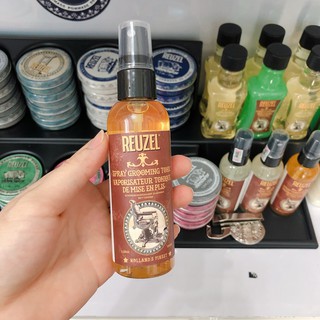 Xịt dưỡng tóc Reuzel Spray Grooming Tonic bảo vệ chống nhiệt 100ml
