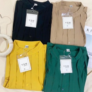 Váy suông đũi lụa dập ly