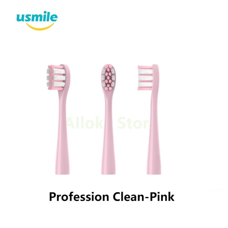 20 chiếc - Đầu Bàn Chải Đánh Răng Điện Cho Bàn Chải Điện usmile Phiên Bản Nâng Cấp Mềm Mại / Nhạy Cảm / Làm Sạch Bàn Chải Đánh Răng y1 / y1s / y2 / p1 / f1 / u1 / q1 /For Usmile Professional Clean PRO01