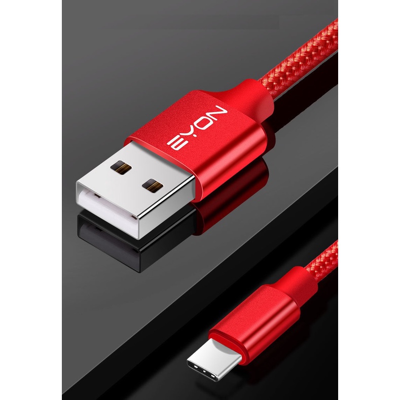 Dây Cáp Sạc Iphone typeC dài 1m  2m bọc dù cao cấp  Cho iphone Samsung Xiaomi