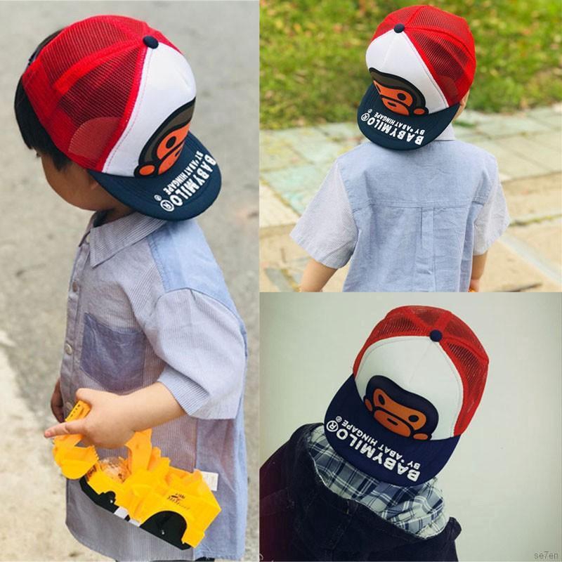 Nón Lưỡi Trai Hình Hoạt Hình Se7 Cho Bé